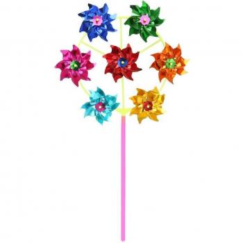 Colorful Wind Spinner with DIY Sequins