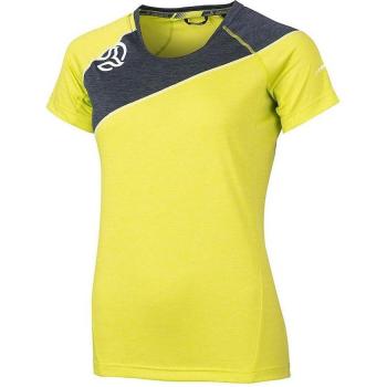Ternua Damen T-Shirt, Gelb, Größe M, aus schnelltrocknendem Recycling-Material