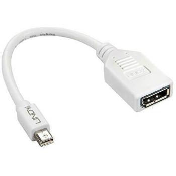 Lindy Mini-DP (M) to DP (F) Premium Shielded Adapter Cable