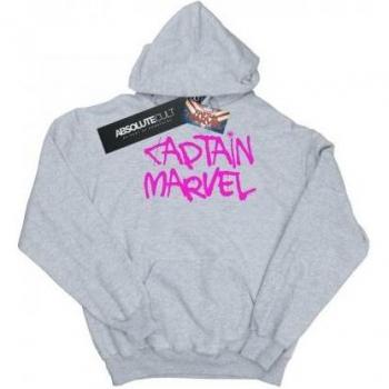 Sudadera con Capucha de Captain Marvel para Niños