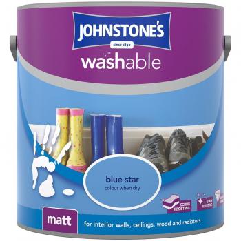 Johnstone’s 2.5‑L Blue Star Wash‑On‑Demand Matte Coat