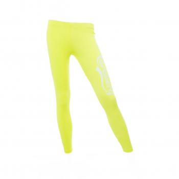 Carlsberg Ladies’ Bright Yellow Graphic Leggings – Medium