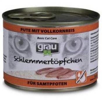 Sparpaket Puten-Reis für Katzen – 24 Packungen à 200 g