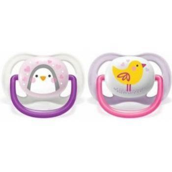 Philips Avent Sucette Ultra Air 0-6M Mixte Animaux 3pièces