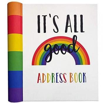 Rainbow It's All Good Phone Book