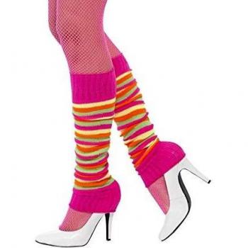 Bright Neon Leg Warmers, One Size