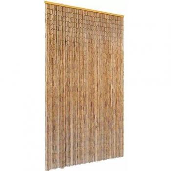 VidaXL Insect Door Curtain Bamboo 120x220 cm
