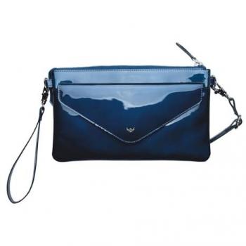 Golden Head Carrara RFID Leather Clutch Purse 22 cm Blue