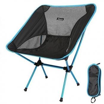 Silla Candora UltraFold 330 lb: Ligera, Duradera, Versátil (Senderismo, Camping, Patio)