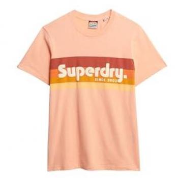 Tee Superdry Terreno Estampado en Rayas Suaves