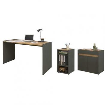 Furn.Design Schreibtisch Center mit Container und Kommode
