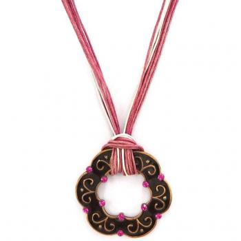 Émeraude d'Ombre – Collier Lily Rose