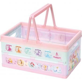 Skater Princess Folding Storage Basket 38x25x19.5cm