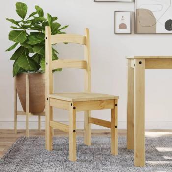 VidaXL Solid Wood Pine Dining Chairs 2 pcs 40x46x99 cm