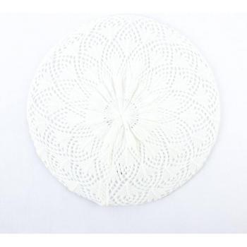 Thin Knit Beret Hat for Women