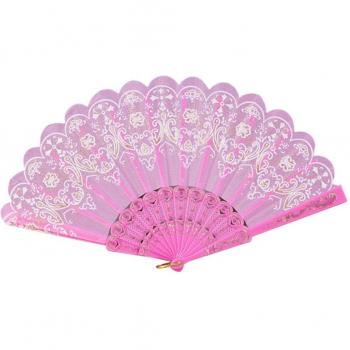 Silk Flower Fan