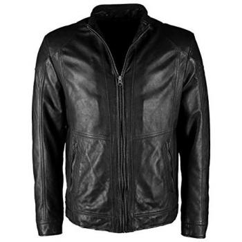 JCC Lederjacke 6010007‑2 – Zwart