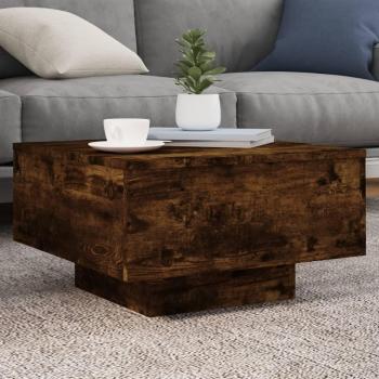 VidaXL Couchtisch mit integrierten LED-Leuchten 55x55x31 cm