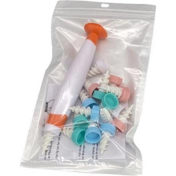 Herramienta de Limpieza Oídos QGrip Kit 16 Cabezales y Ventosa