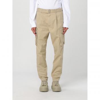 Pantalone cargo in cotone DSQUARED2 beige taglia 52