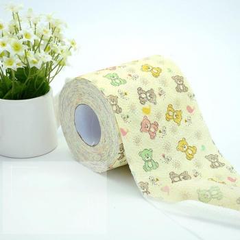 Cartoon Bear 3-Layer Toilet Paper Roll