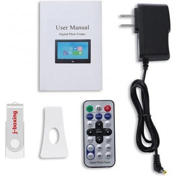 7 LCD Photo Frame with Alarm Clock and Remote Control