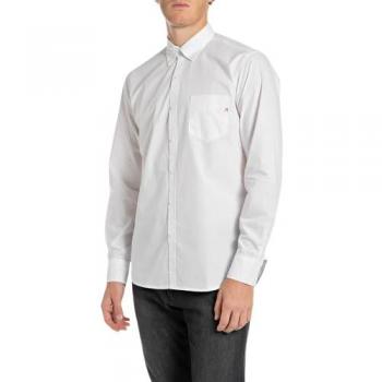 Replay Long Sleeve Shirt M126 000 893 White M