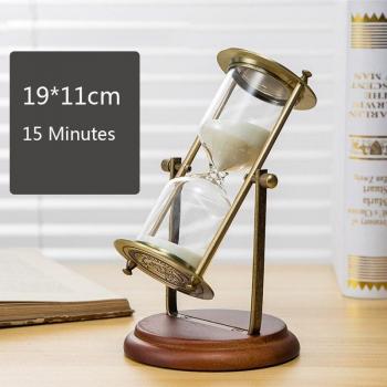 Globe Hourglass Ornament