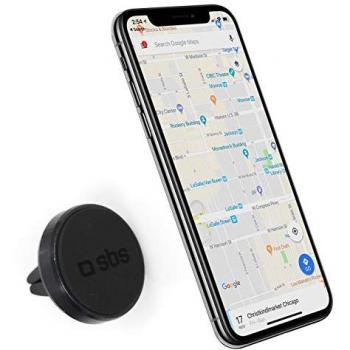 Supporto Smartphone Magnetico SBS Tiny Nero