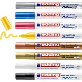 Set de 8 marqueurs à laque brillants « 750 »