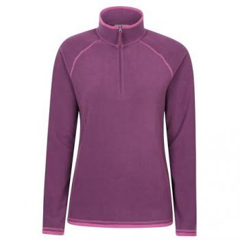 Montana Women's Breathable Maroon Microfleece Layer, Size 12