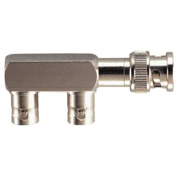 Dual-Port BNC Y-Chassis Adapter