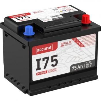 Accurat Impulse 75Ah Autobatterie LiFePO4