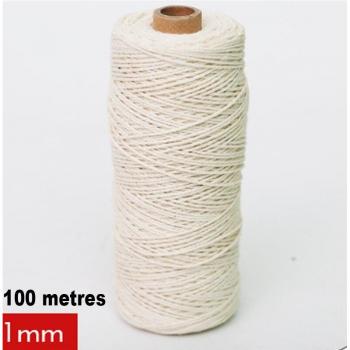 Cuerda de macramé para decoración navideña