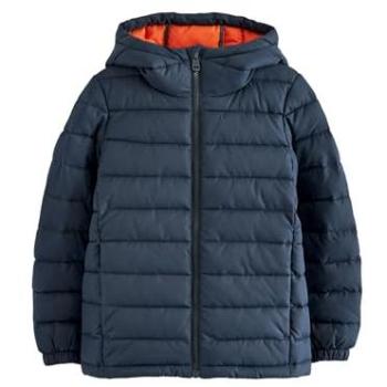 Next Dunkelblaue Wattierte Kapuzenjacke für Kinder (3-16 Jahre)