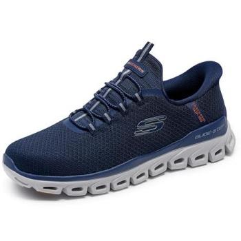 Vegan Glide-Step Noxus Training Shoes – Navy Blue, Machine Washable