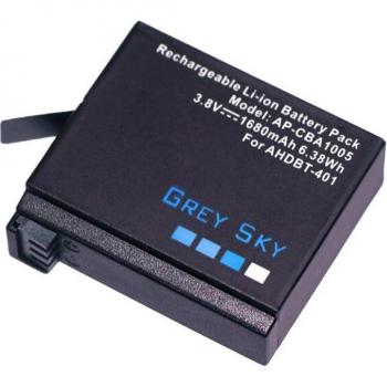 Batterie GoPro Hero 4 4 pièces 1680mAh AHDBT-401