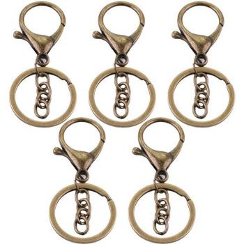 Llaveros de 30mm con broche de langosta