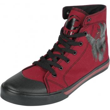 Black Premium by EMP Sneaker mit Rabenprint