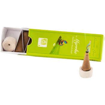 Myrrh Green Line Incense Cones (Berk) – 10-Pack 16g