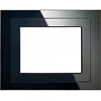 Siemens Elegance Touchscreen Rahmen Schwarz