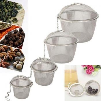 Tea Filter with Locking Mechanism – 4 Sizes