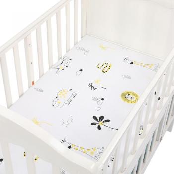 Draps de lit pour berceau en coton biologique 89*44*13cm