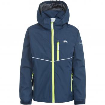 Jungenjacke Trespass Hattrick mit abnehmbarer Kapuze in Navy, Größe 7/8 (MCJKRAN10003_NA17/8)