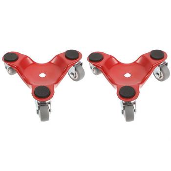 Déménagement Tri-Dolly en Rouge, 3 Roues, 16,50 × 15,00 × 5,50 cm