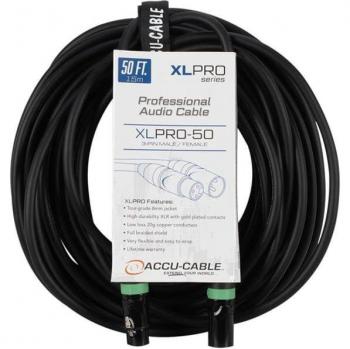 American DJ 50' Accu-Cable XLR Male to Female