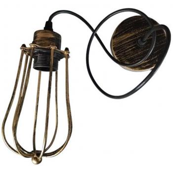 Vintage Pendelleuchte im Industriestil