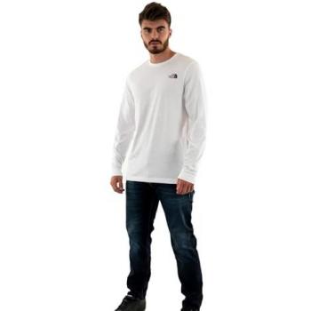 Camiseta Hombre The North Face Easy XL Blanco Negro