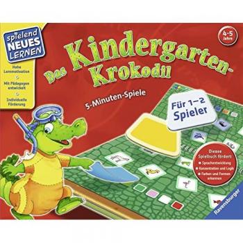 Das Kindergarten-Krokodil: 5-Minuten-Spiele (Spielend Neues Lernen)