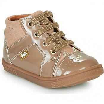 Theana GBB Children’s High‑Top Trainers, Beige Edition